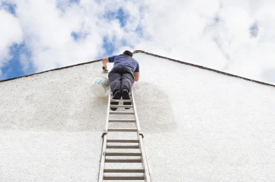 Peinture extérieure à Faugères — façades et ravalement
